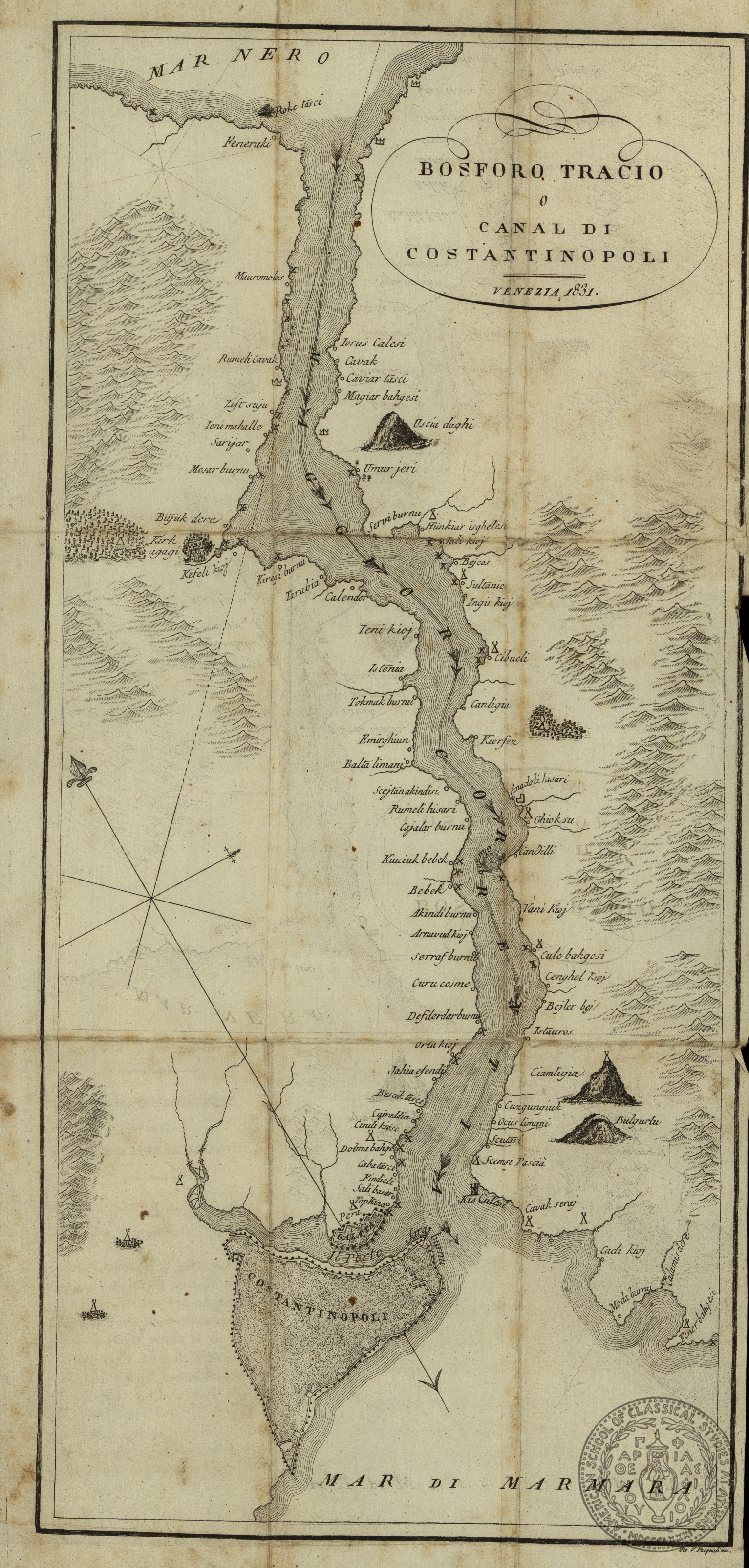 Bosforo Tracio o Canal di Costantinopoli